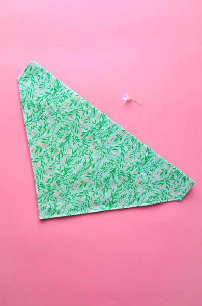 Jasmine Cotton Dog Bandana