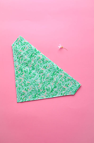 Jasmine Cotton Dog Bandana