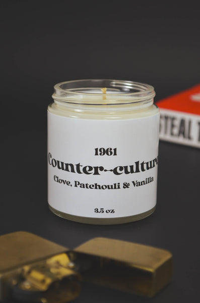 Counter-culture Scented Soy Candle 3.5 oz
