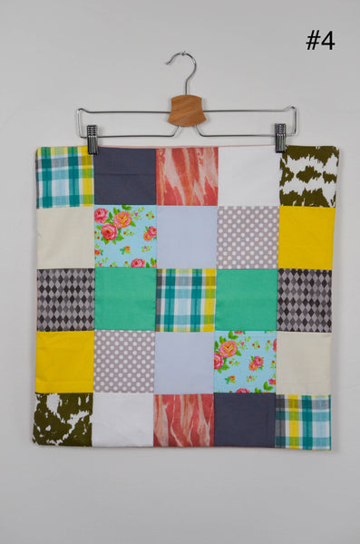 Recycled Patchwork Cushion Cover