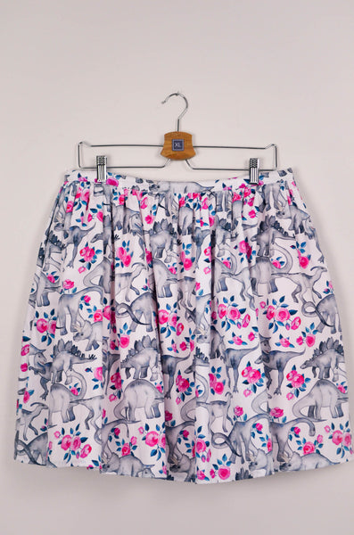 Tea Rex Organic Cotton Skirt