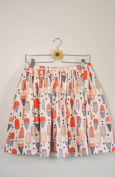 Ice Scream Organic Cotton Skirt