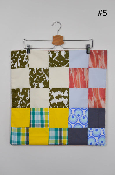 Recycled Patchwork Cushion Cover