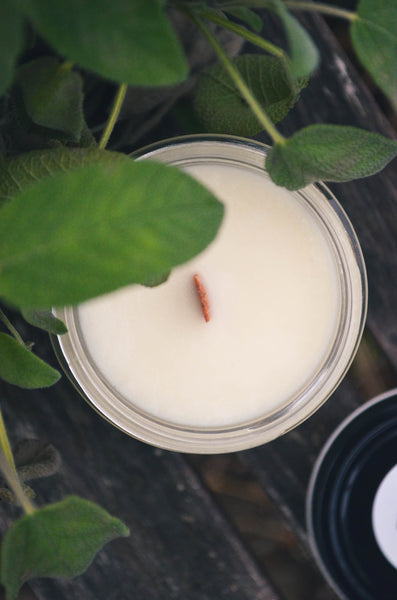 Salem Wood Wick Scented Soy Candle 7.2 oz