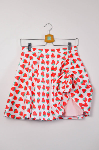 Strawberry Jammer Organic Cotton Skirt
