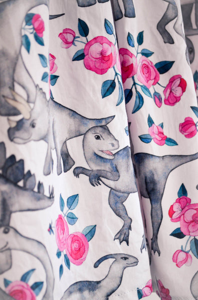 Tea Rex Organic Cotton Skirt