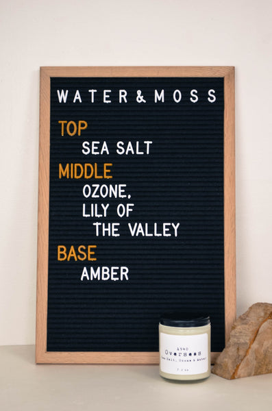 Overseas Scented Soy Candle 7.2 oz