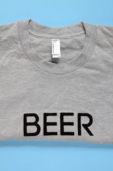Beer Unisex Screen Print Tee