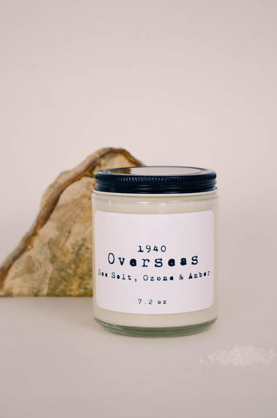 Overseas Scented Soy Candle 7.2 oz