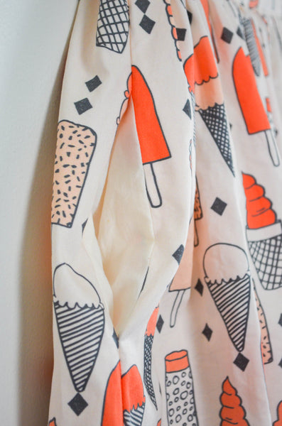 Ice Scream Organic Cotton Skirt