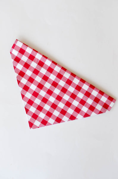 Reversible Picnic Organic Cotton Dog Bandana