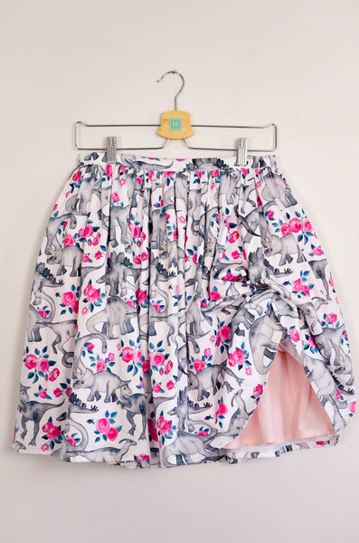 Tea Rex Organic Cotton Skirt