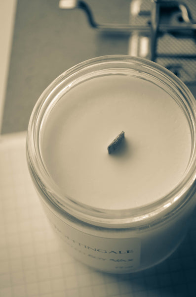 Florence Nightingale Wood Wick Unscented Soy Candle 7.2 oz