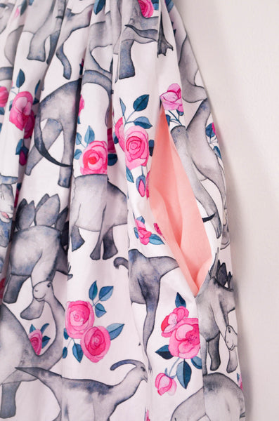 Tea Rex Organic Cotton Skirt