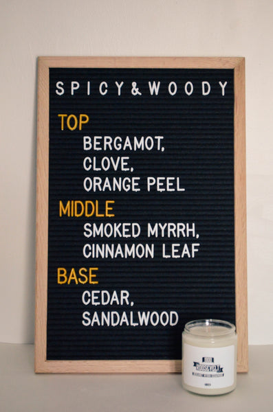 Roosevelt Scented Soy Candle 3.5 oz