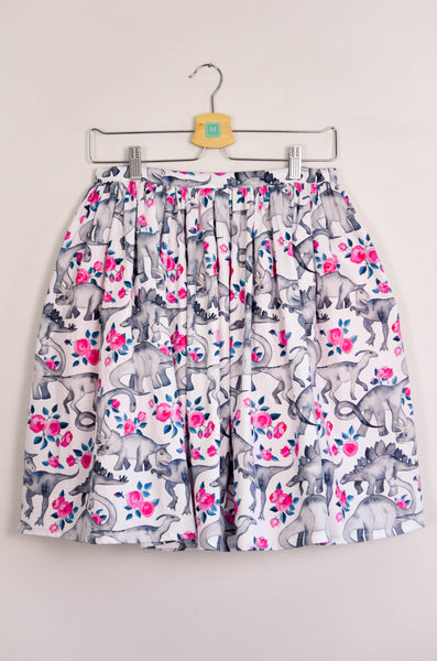 Tea Rex Organic Cotton Skirt