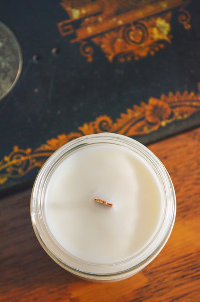 Suffragette Wood Wick Scented Soy Candle 7.2 oz