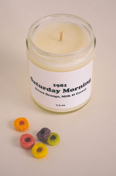 Saturday Morning Scented Soy Candle 7.2 oz