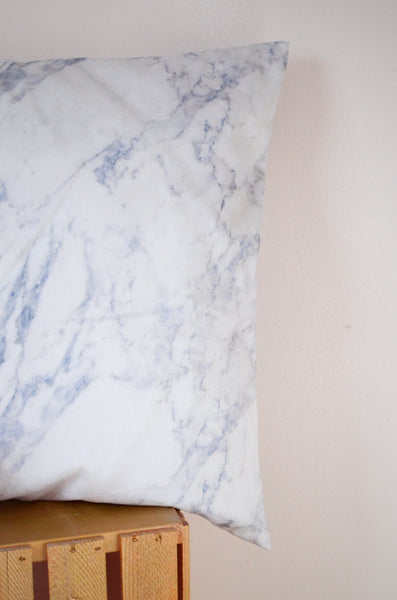 Marble Cotton Twill Cushion Cover