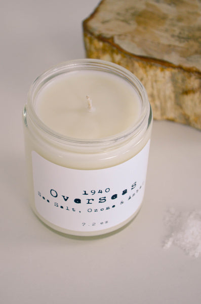 Overseas Scented Soy Candle 7.2 oz