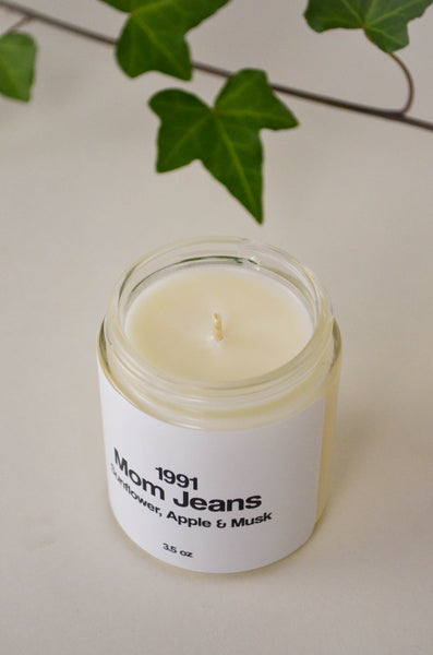 Mom Jeans Scented Soy Candle 3.5 oz