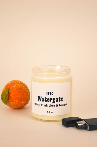 Watergate Scented Soy Candle 7.2 oz