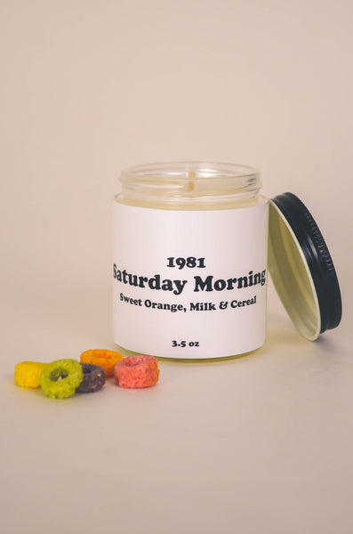 Saturday Morning Scented Soy Candle 3.5 oz