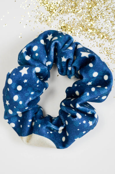 Night Skies Velvet Scrunchie
