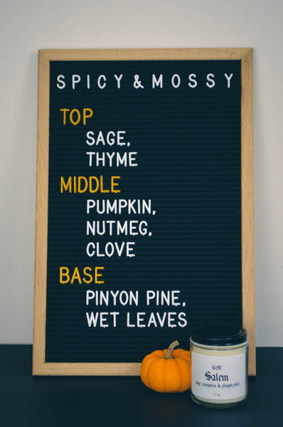 Salem Wood Wick Scented Soy Candle 7.2 oz