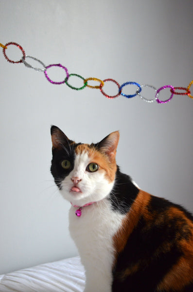 Retro Christmas Garland