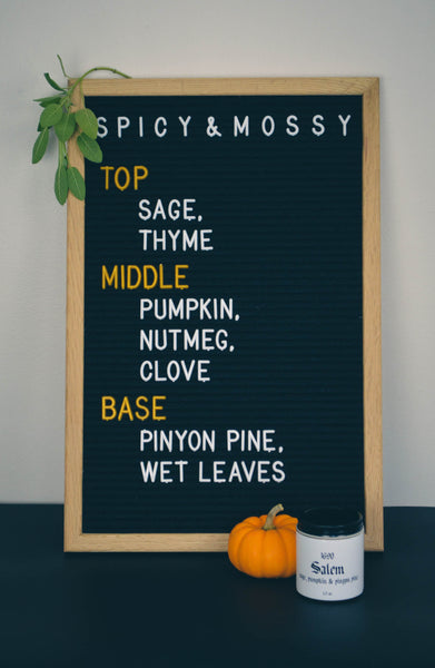 Salem Scented Soy Candle 3.5 oz