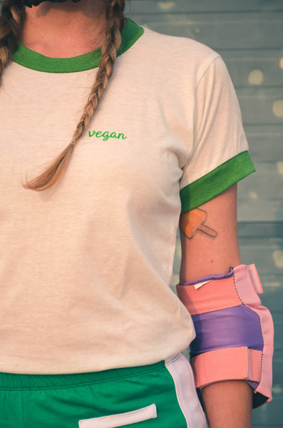 Vegan Unisex Screen Print Tee