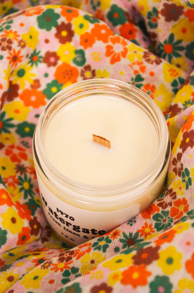 Watergate Wood Wick Scented Soy Candle 7.2 oz