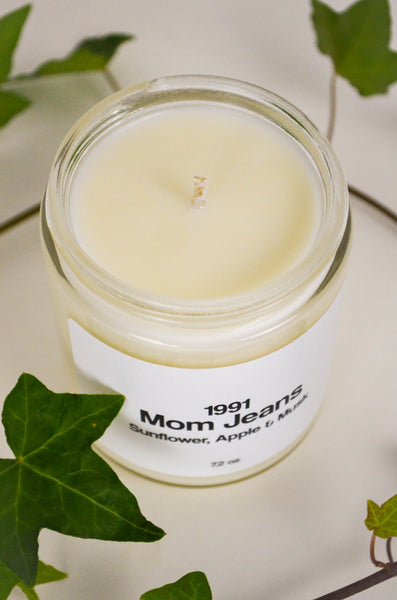 Mom Jeans Scented Soy Candle 7.2 oz