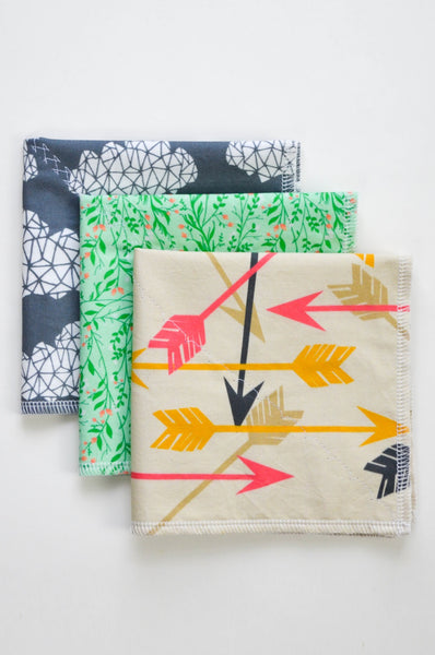 Hard Wearing Hankies - Mixed 3 Pack