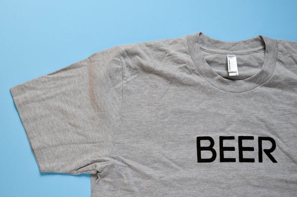 Beer Unisex Screen Print Tee