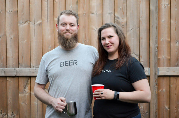 Beer Unisex Screen Print Tee