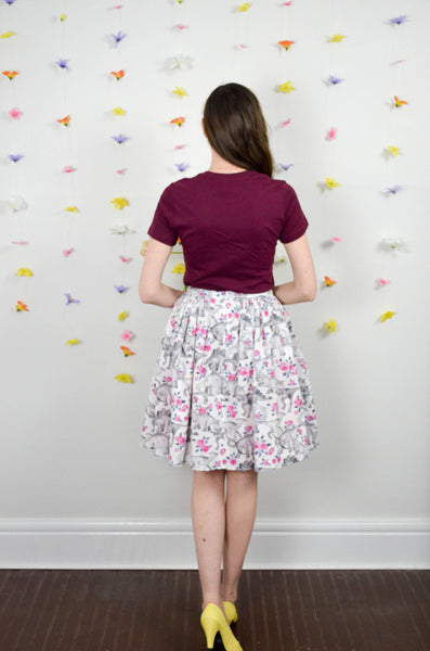 Tea Rex Organic Cotton Skirt