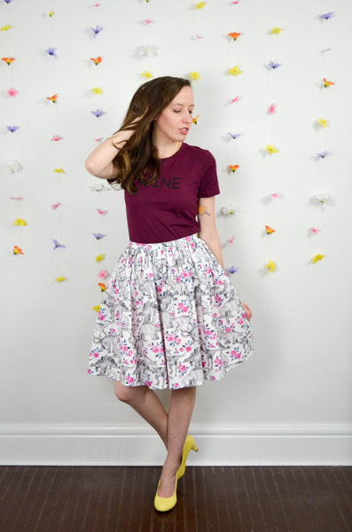 Tea Rex Organic Cotton Skirt