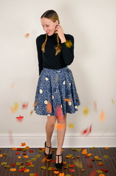 Night Skies & Lullabies Organic Cotton Skirt