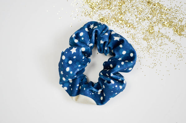 Night Skies Velvet Scrunchie