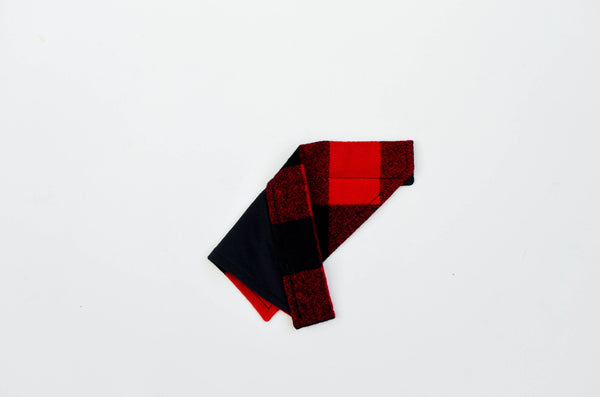 Buffalo Plaid Flannel Dog Bandana
