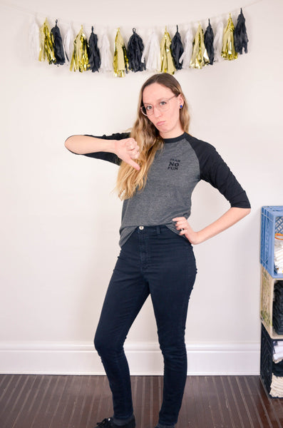 Team No Fun Screen Print Tee