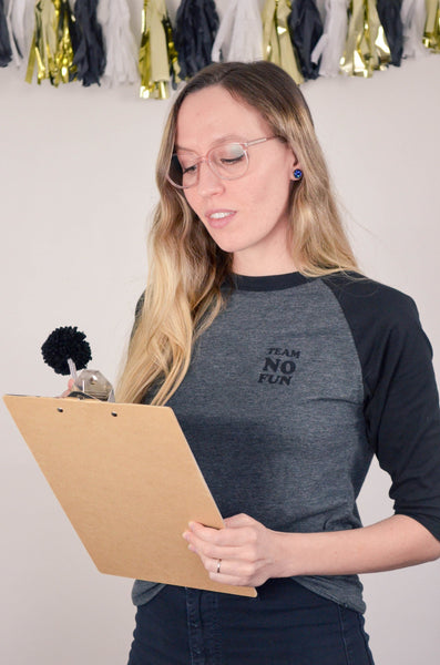 Team No Fun Screen Print Tee