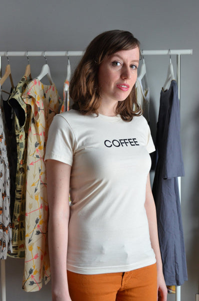 Coffee Screen Print Tee