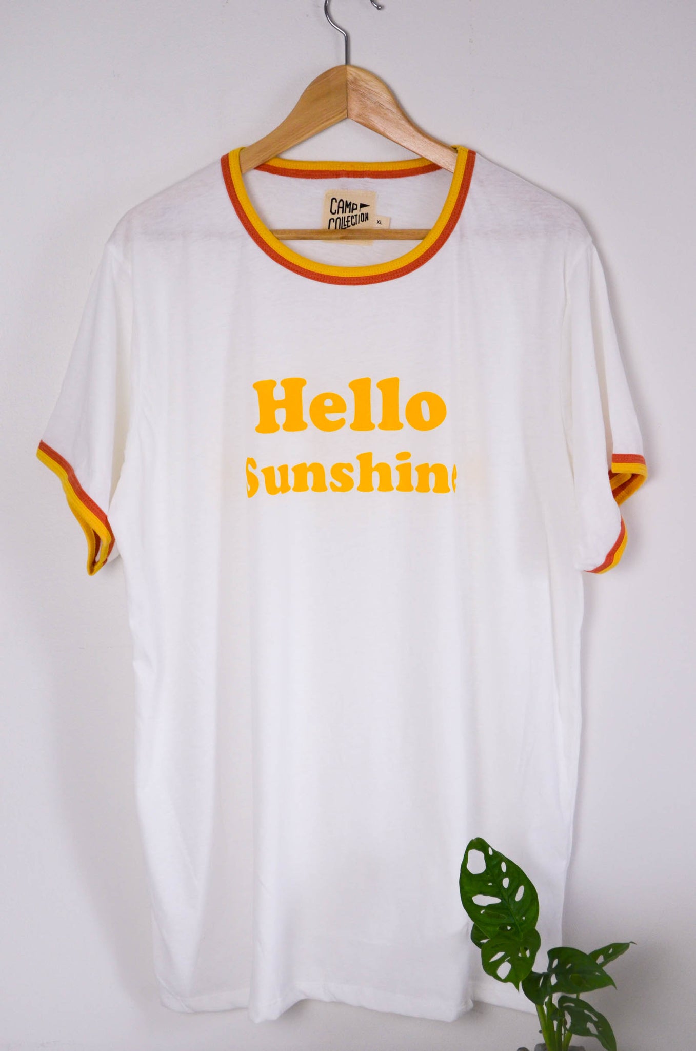 Hello Sunshine Unisex Screen Print Tee