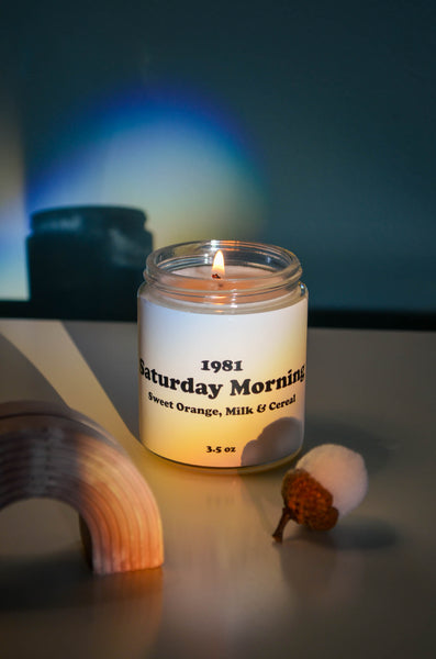 Saturday Morning Scented Soy Candle 3.5 oz