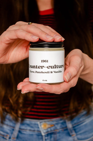 Counter-culture Scented Soy Candle 4oz