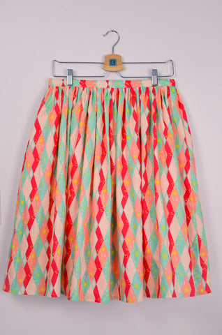 Martinis & Mistletoe Organic Cotton Skirt