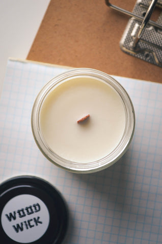 Florence Nightingale Wood Wick Unscented Soy Candle 7.2 oz